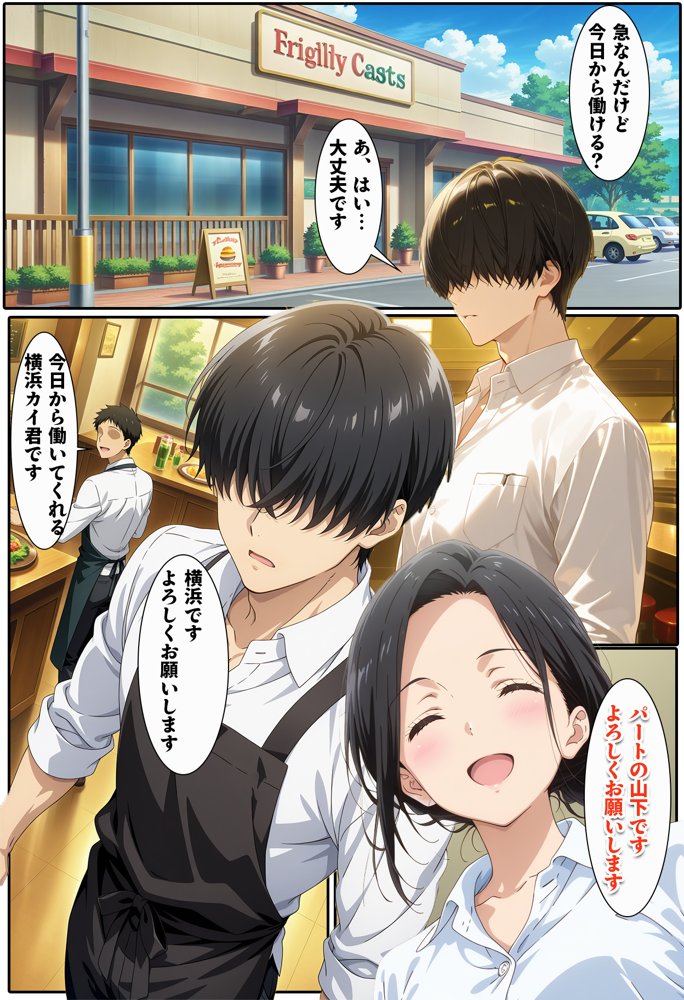 人一倍性欲の強い僕とレスのパート主婦 エロ同人誌画像 003