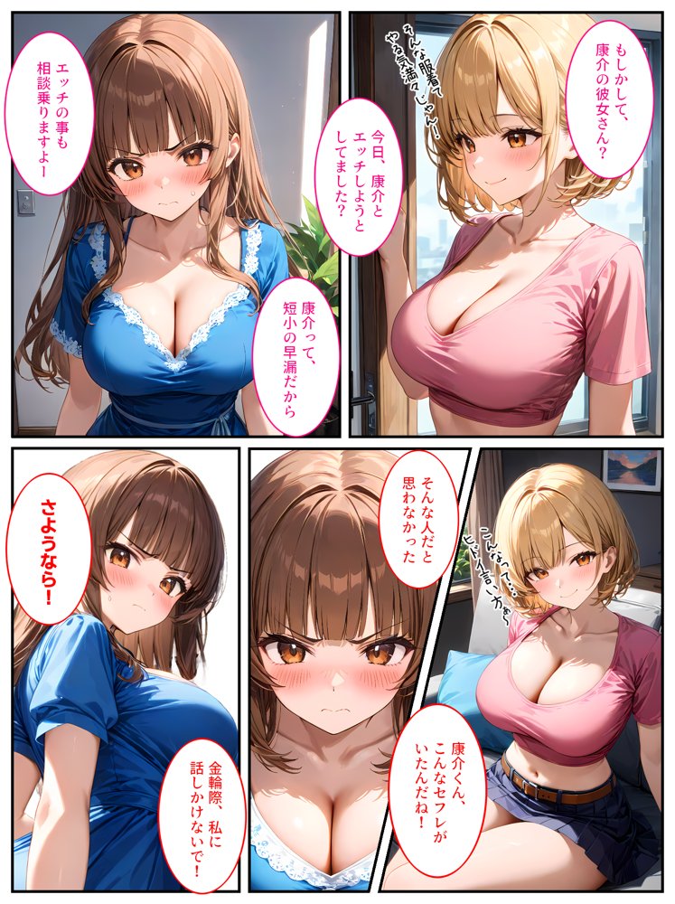 生意気な妹をカネとセックスでわからせたい！ エロ同人誌画像 010