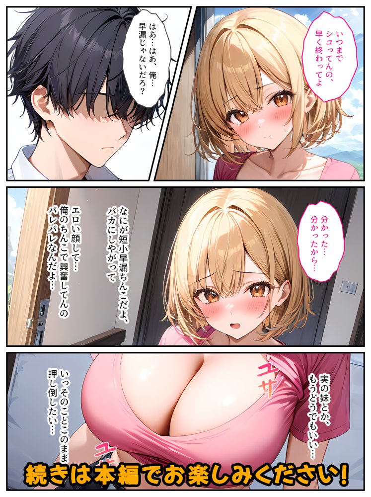 生意気な妹をカネとセックスでわからせたい！ エロ同人誌画像 014