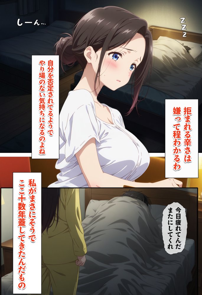 人一倍性欲の強い僕とレスのパート主婦 エロ同人誌画像 015