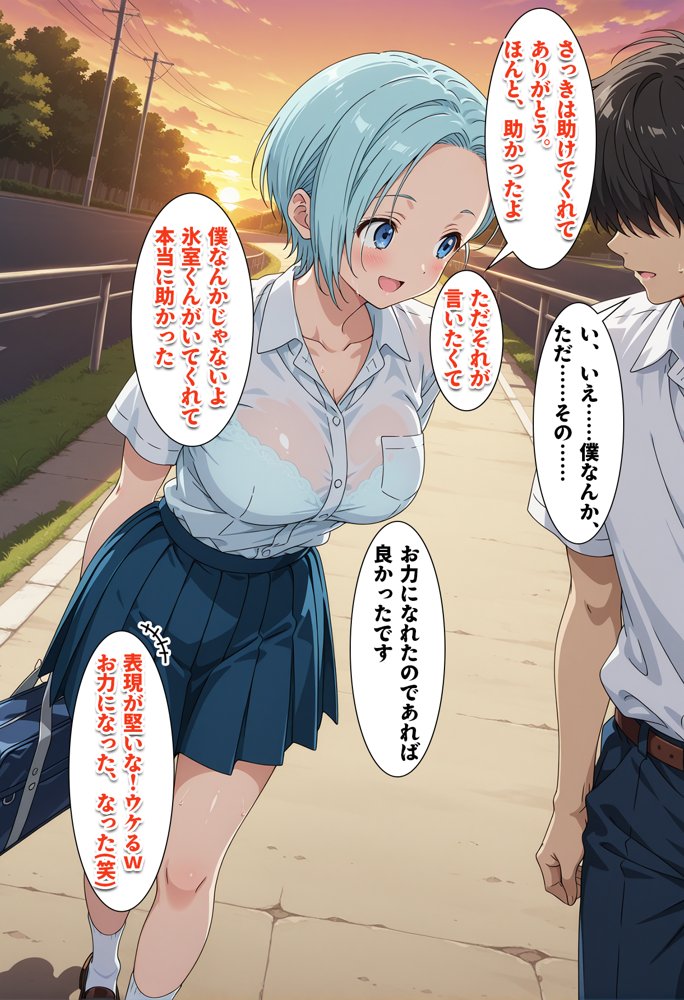 先生からクラスの1軍ギャルを見舞いに行くよう言われただけなのに エロ同人誌画像 018