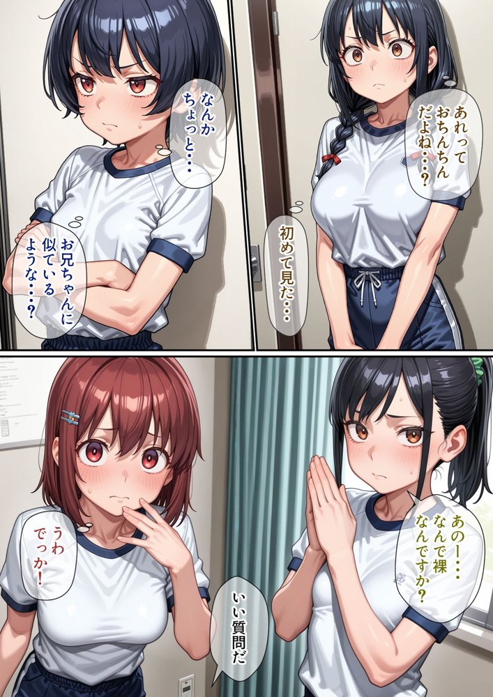 妹のクラスの身体検査に潜入してみた エロ同人誌画像 011