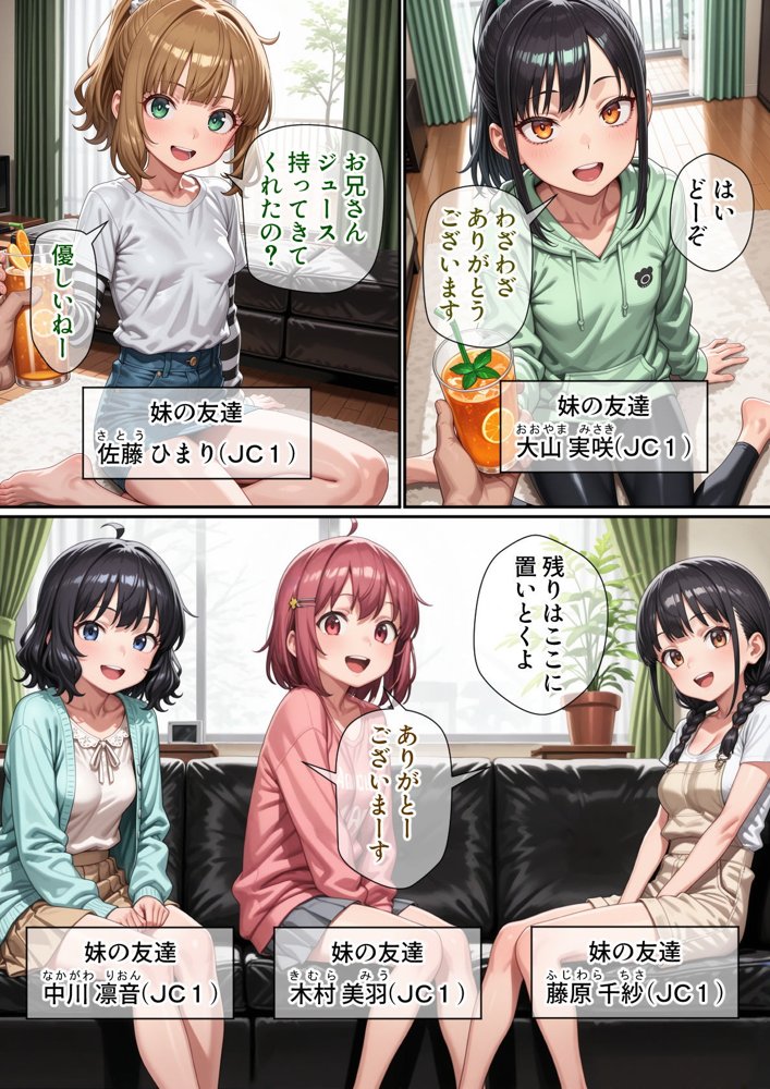 妹のクラスの身体検査に潜入してみた エロ同人誌画像 012